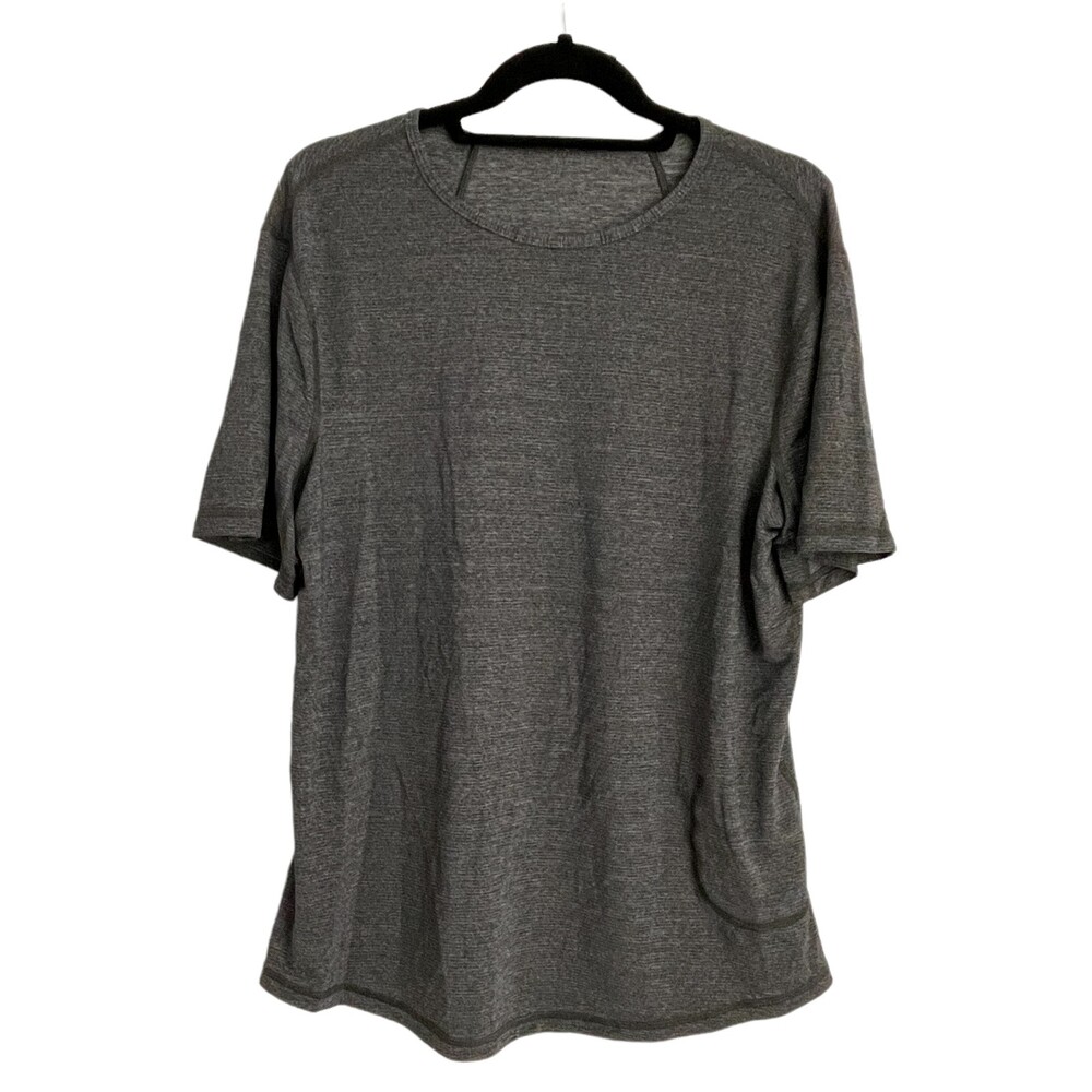 Lululemon Men's Crew Neck Activewear T-Shirt Gray Size Small